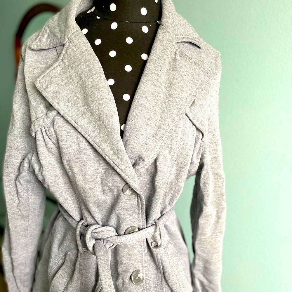Mossimo from Target. Soft athletic gray short coat